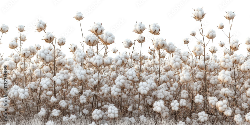 custom made wallpaper toronto digitalCotton plants in field isolated on transparent background
