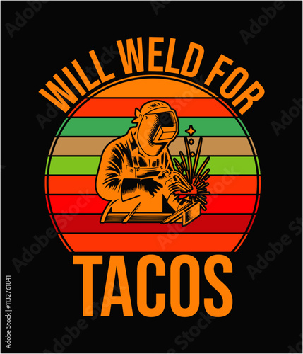 Will weld for tacos printable cut file.