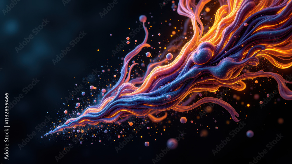 © Tameem - A dynamic abstract artwork showcasing a blend of fiery and icy textures with a hint of celestial elements. © Tameem - A dynamic abstract artwork showcasing a blend of fiery and icy textures with a hint of celestial elements.