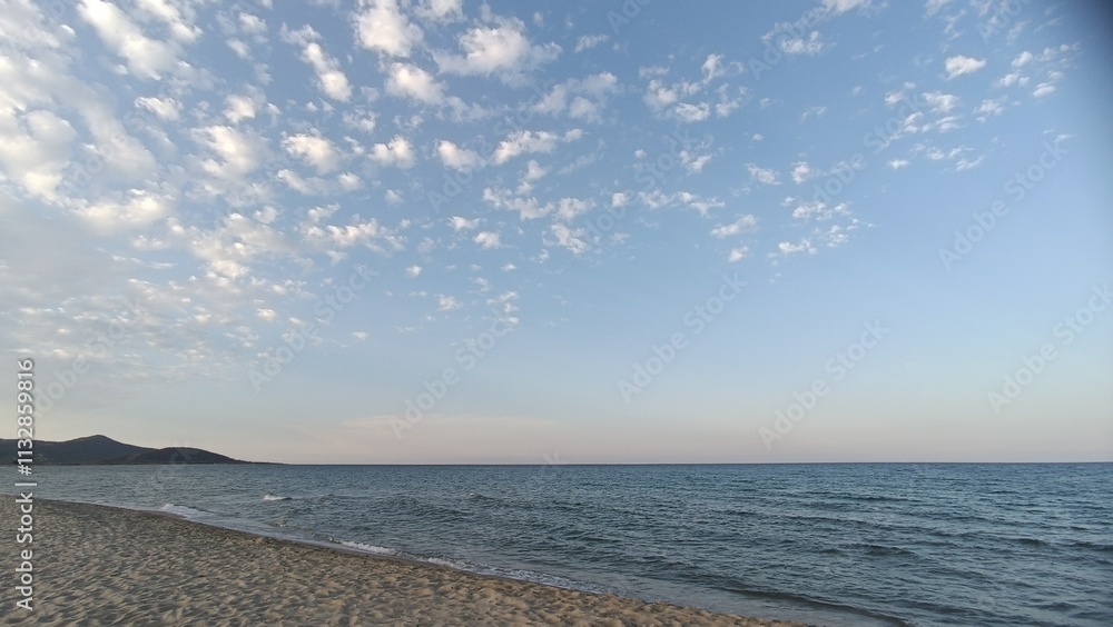 Obraz premium beach at sunset
