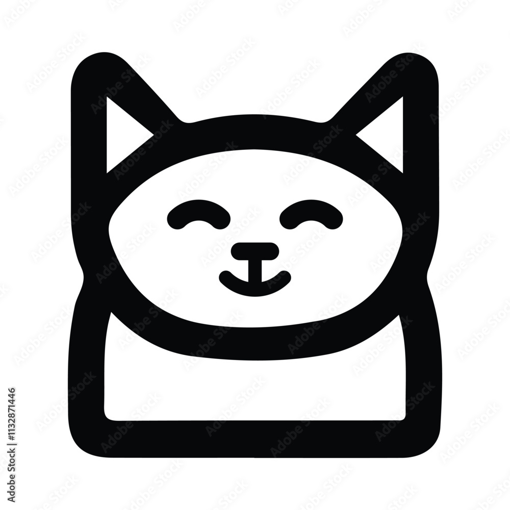 Fototapeta premium Cute Cat Vector illustration