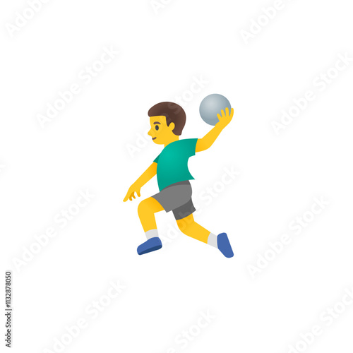 Person Throwing Ball Emoji
