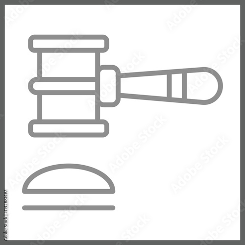 Prosecution icon Design