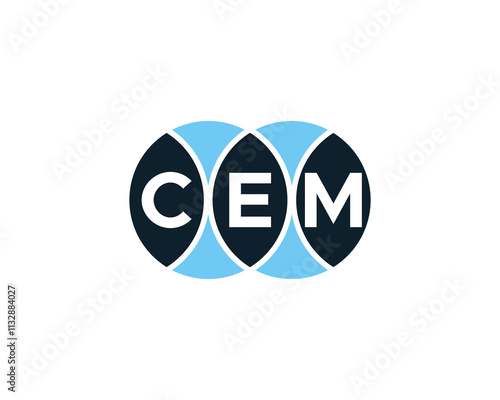 CEM logo design vector template. CEM photo