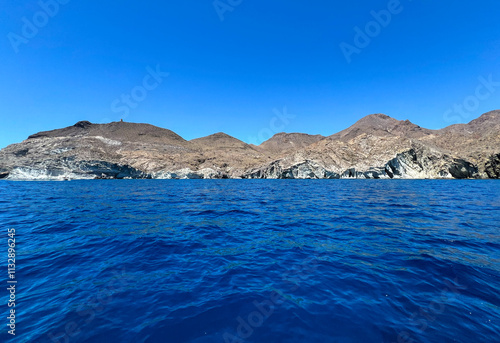 Small town with beach in Almeria Spain, a relaxing place to spend your holidays photo