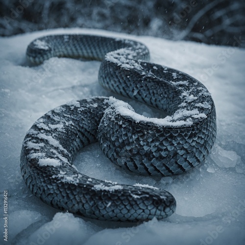 Frozen Snake: Occasionally, your snake freezes for a second. Plan your moves wisely!

 photo