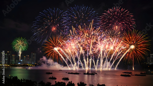 New Year fireworks display