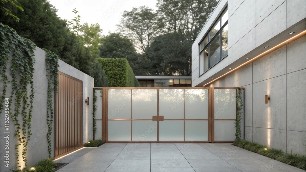 Obraz premium Artistic Metal Gate Designs for Modern Homes 