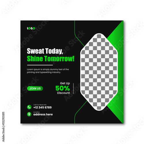 Sweat and Strength Social Media Kit