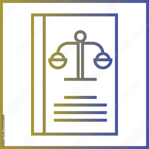 Law Book icon Design