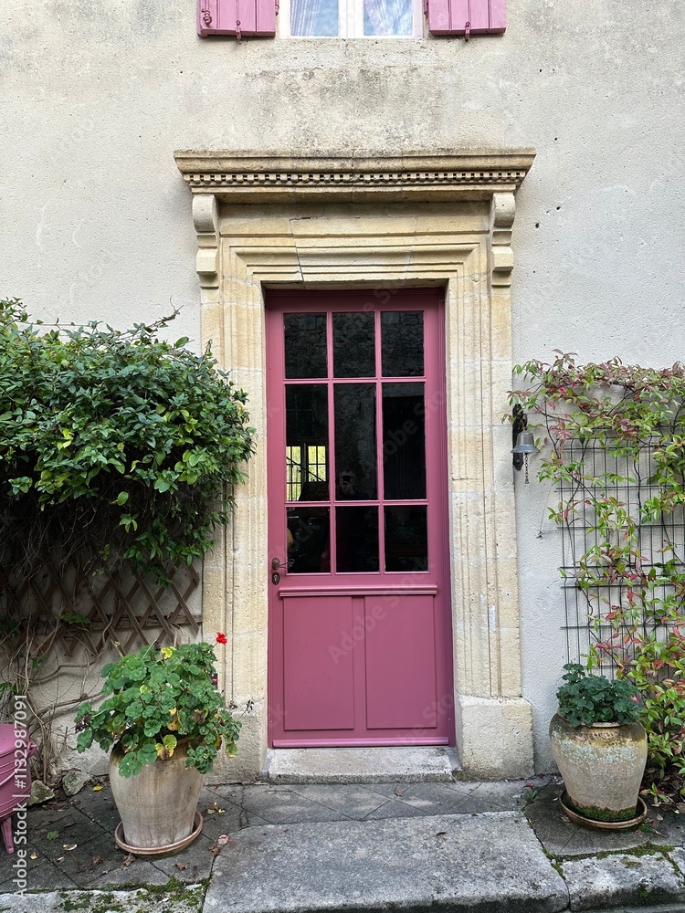 porte rouge