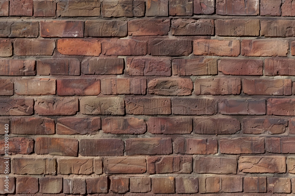 Fototapeta premium Image of Old brown brick wall. Texture for background usage