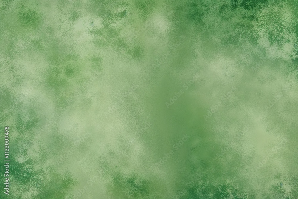 Obraz premium Subtle Green Mottled Poster Texture on Pale Background