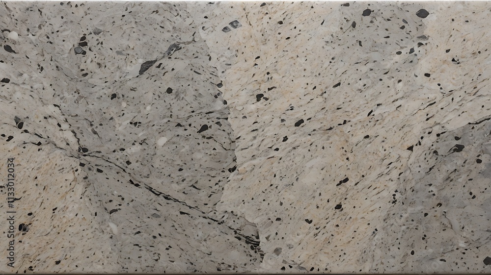 Fototapeta premium Grey and Beige Marble Slab Texture Background