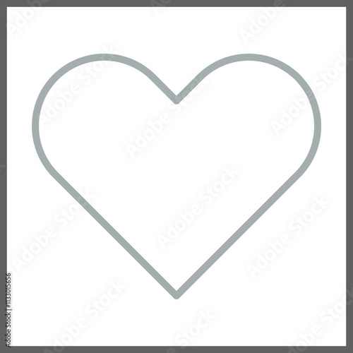 Heart icon design