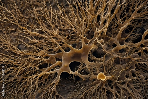Electron_Microscope_Fungi_Coral_Kingdom_Cell_High_Resolution_Structure_Microscopy_Spores_Hyphae_Coral_Structure_Fungal_Growth_Pathogen_Infection_Biology