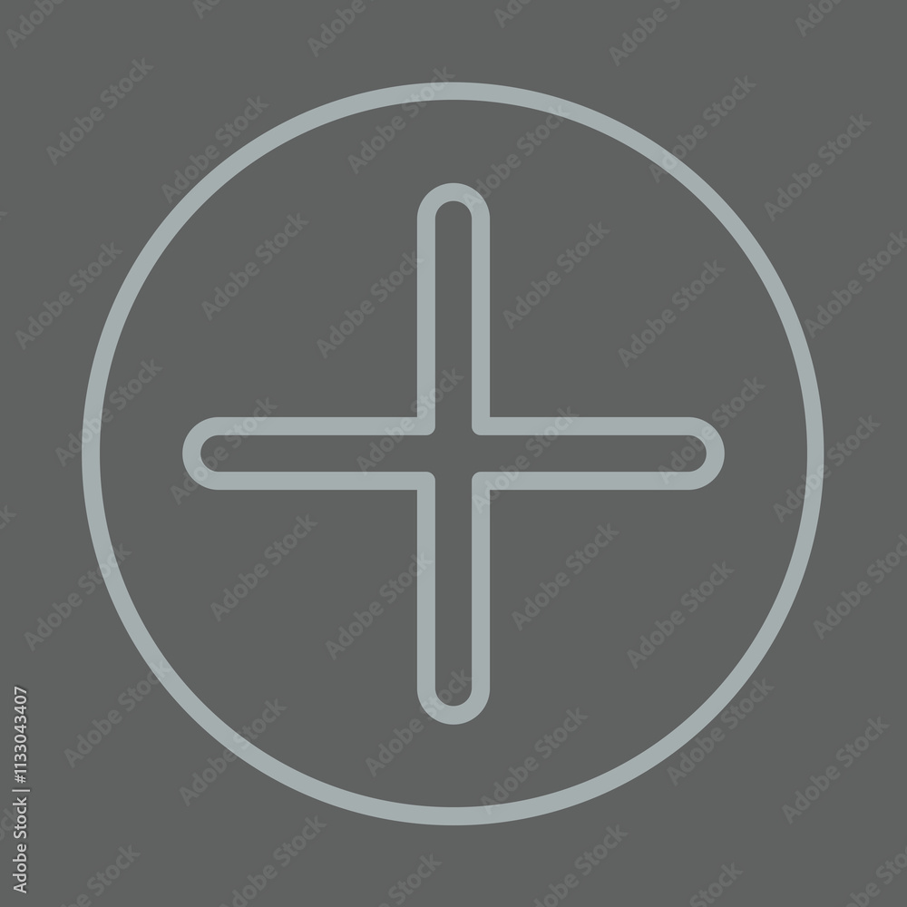 Fototapeta premium Add icon design