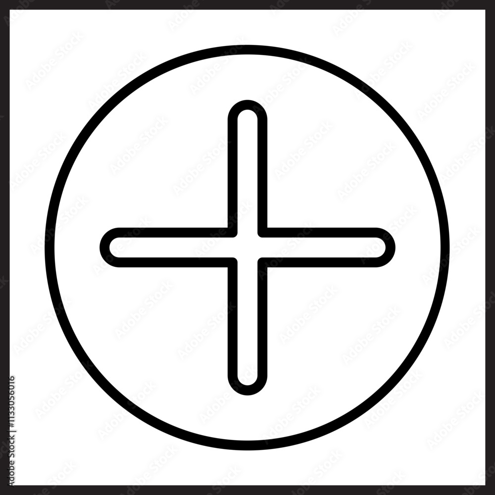 Obraz premium Add icon design