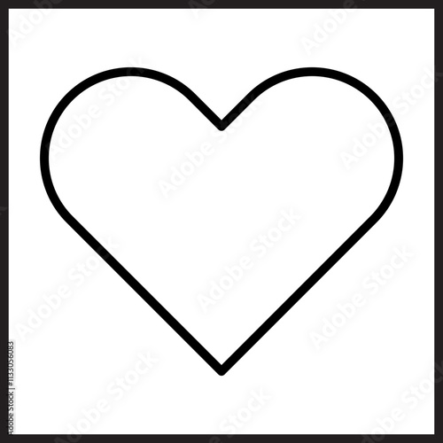 Heart icon design