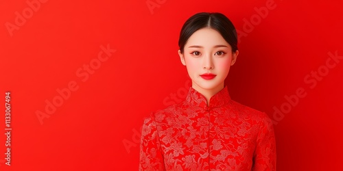 Red Elegance: A Portrait of...