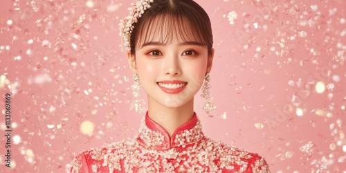 Radiant Bride in Red: A cap...