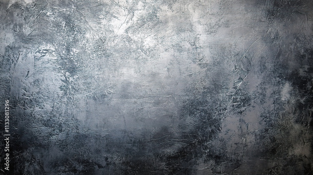 Obraz premium Shiny Gray Metal Textured Background Surface for Creative Projects