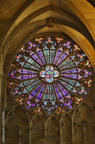Basilique Saint Nazaire et Saint Celse (XI-XIVè siècle) à l'intérieur des remparts de Carcassonne.