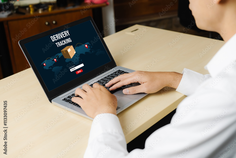 Delivery tracking system for e-commerce and modish online business to timely goods transportation and delivery Delivery tracking system for e-commerce and modish online business to timely goods transportation and delivery