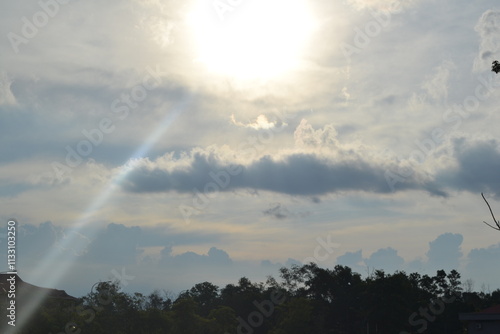 sunset, sky, sun, clouds, sunrise, cloud, nature, landscape, orange, light, evening, dark, blue, dusk, morning, red, summer, trees, sunlight, horizon, tree, yellow, beautiful, night