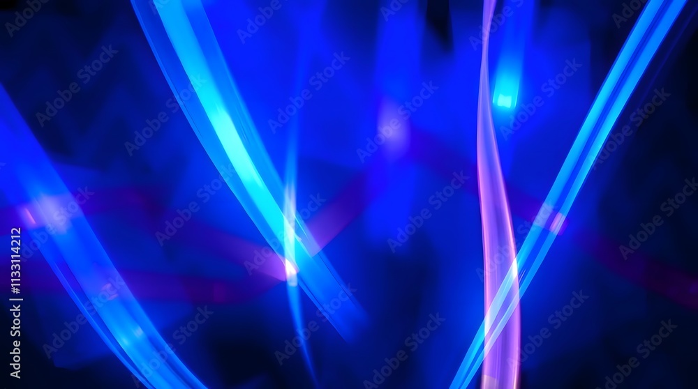 Obraz premium abstract blue background with lines