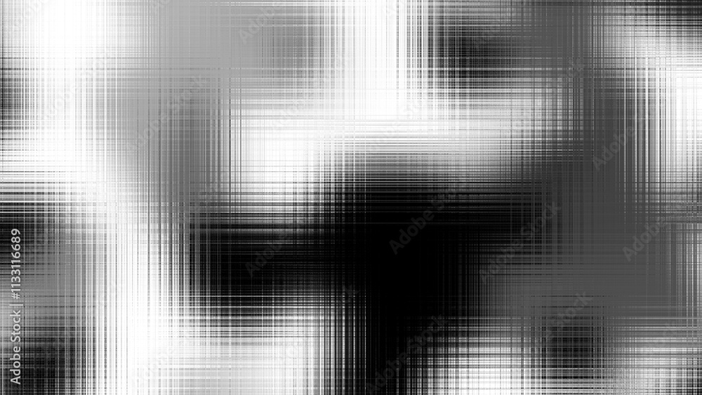 Fototapeta premium Modern abstract overlay transparent background texture with layers of black and gray transparent material in grunge lines in random geometric
