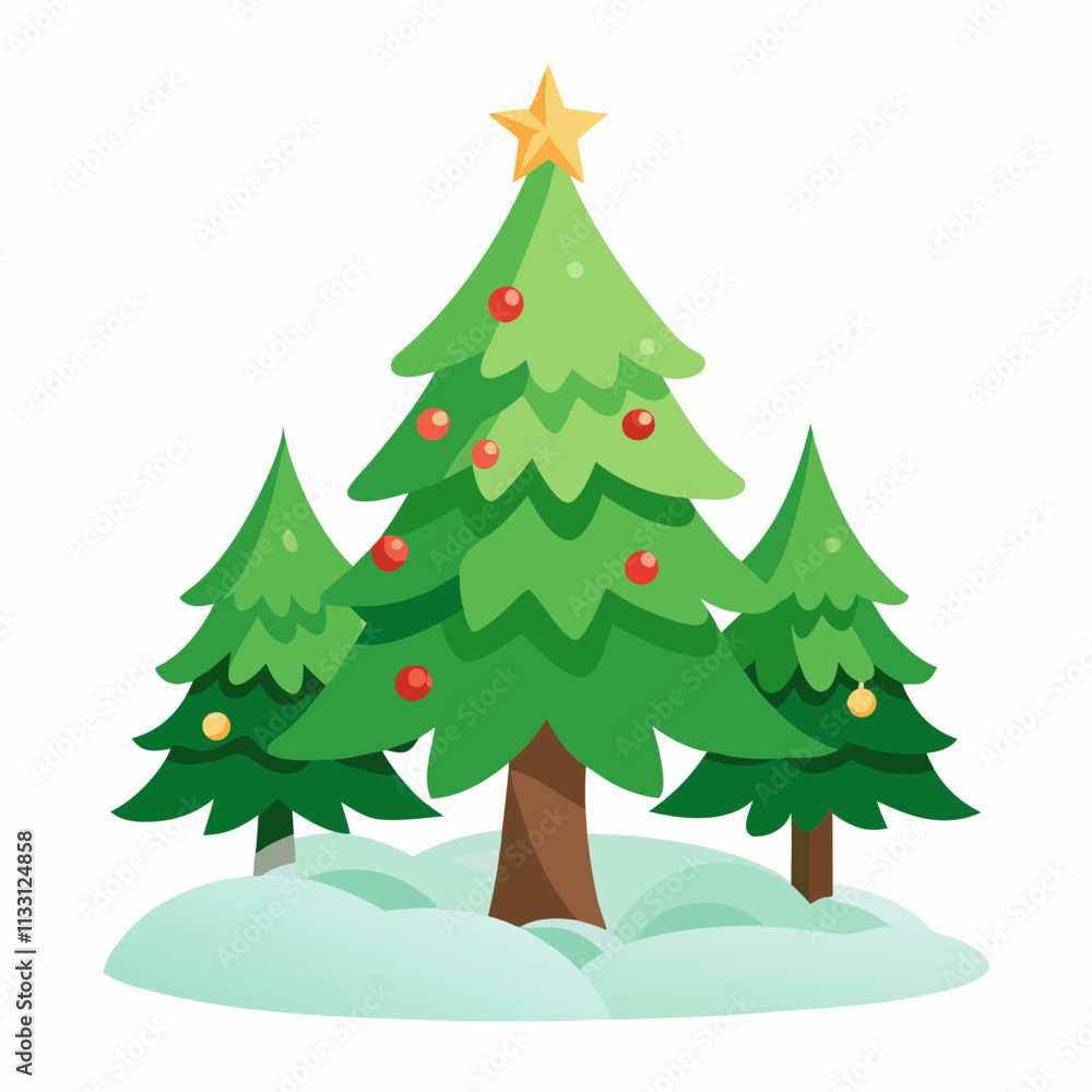 Fototapeta premium christmas tree