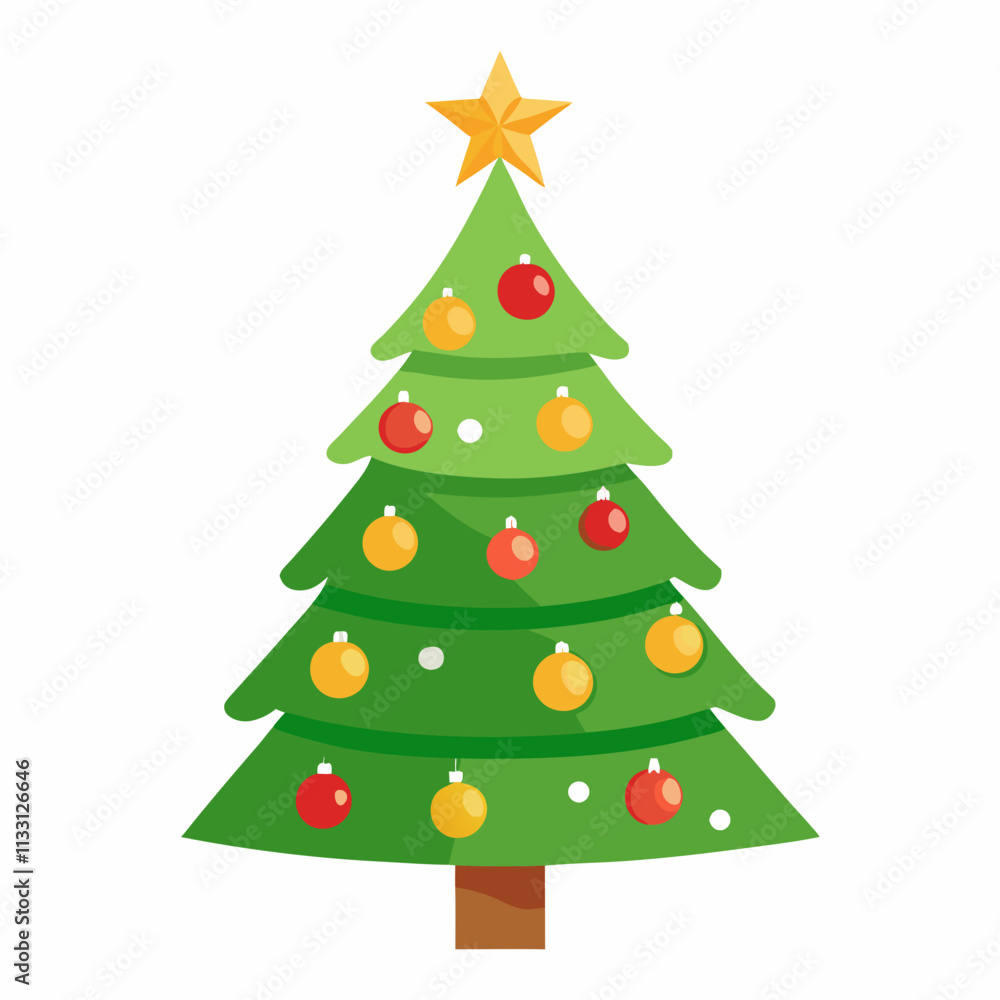 Fototapeta premium christmas tree