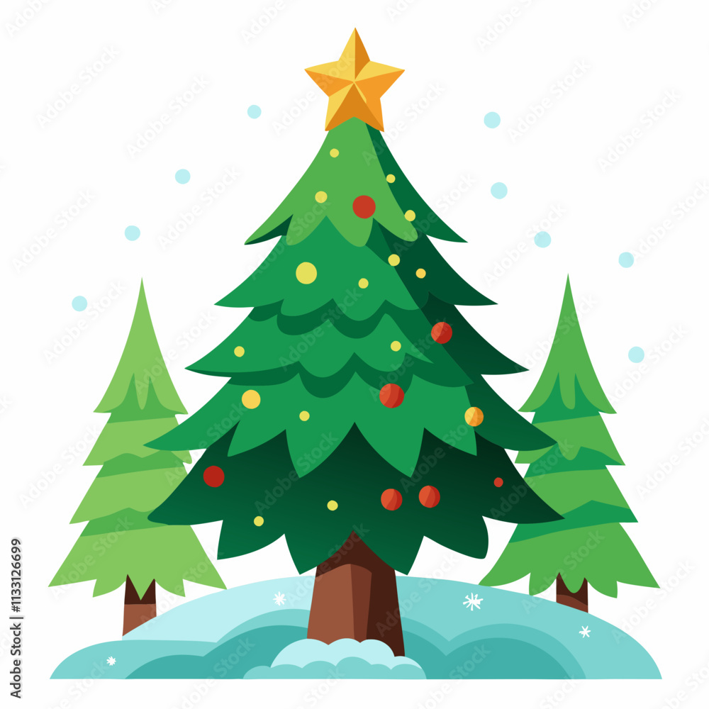 Fototapeta premium christmas tree