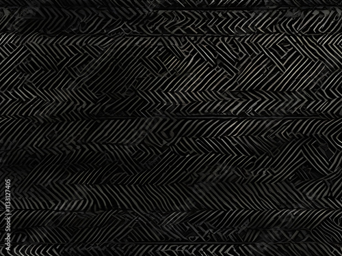 Black zigzag textured paper. Modern background suitable for any design.