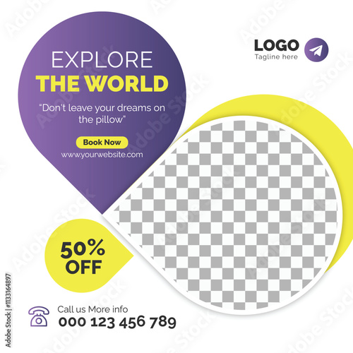 Social Media Banner Templates for Facebook, Instagram, and Other Platforms