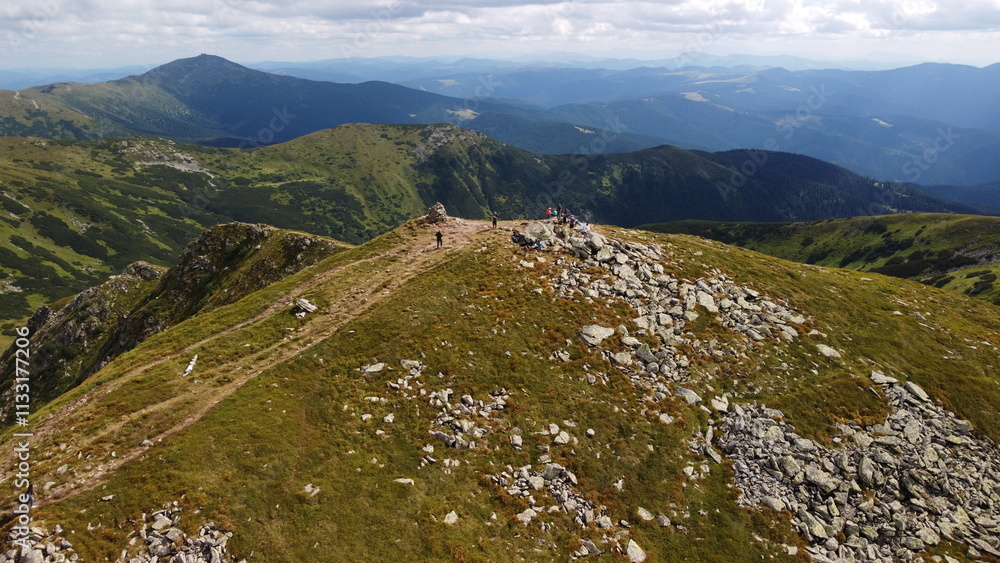 Fototapeta premium Carpathians views