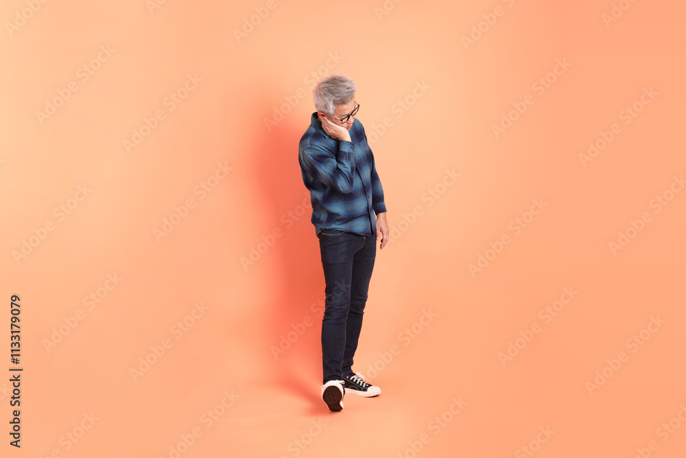 Fototapeta premium Active Senior Man