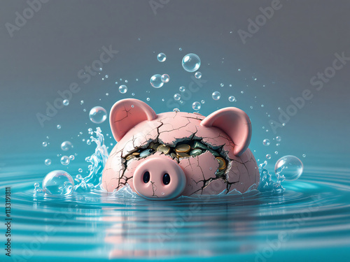 Piggy Bank, Savings, Money, Coins, Finance, Investment, Growth, Wealth, Pig, Cute, Pink, Plastic, Ceramic, Saving, Economy, Budget, Allowance, Childhood, Nostalgia, Coin Slot, Currency, Change, Piggy,