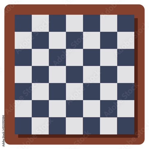 Creative design icon of chessboard