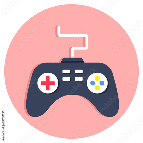 Modern design icon of gamepad