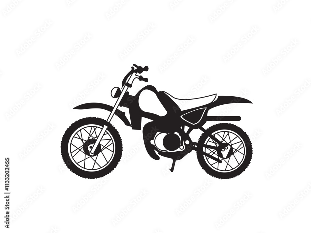 Obraz premium motorcycle isolated on white background