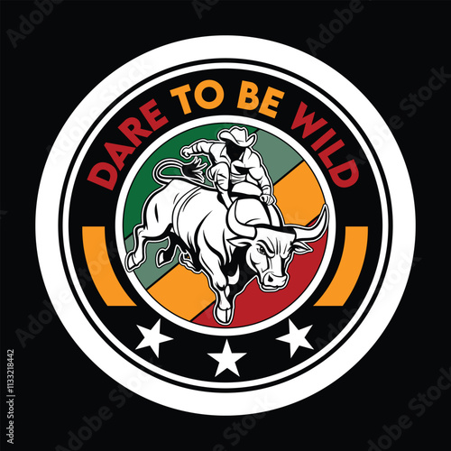 Dare To Be Wild T-Shirt Design And Illustration