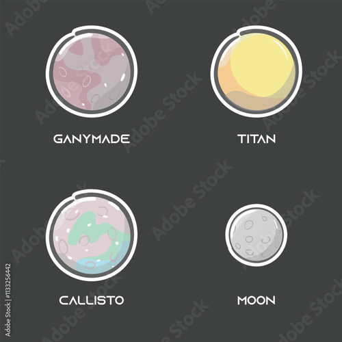 List of moons in the solar system