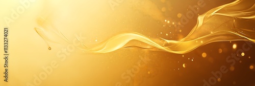 Beautiful golden backdrop with soft gradient highlights, perfect for luxury-themed designs.