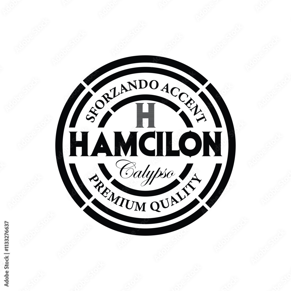 Fototapeta premium Typography for Stunning Badge Logos.