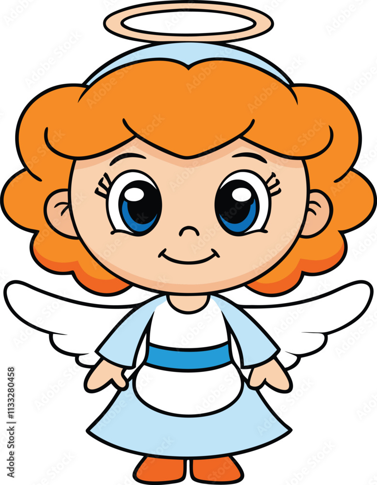 Fototapeta premium Adorable Little Angel