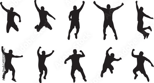 Man stands, walk and run icon set. People symbol. Person standing, walking and running illustration. Run, walk, stand. Vector illustration