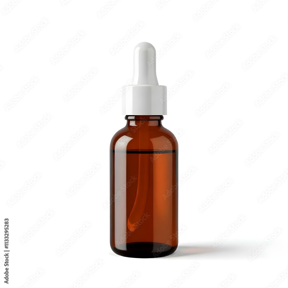 Fototapeta premium dropper bottle mockup