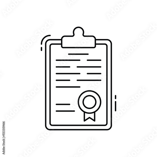 declaration vector icon